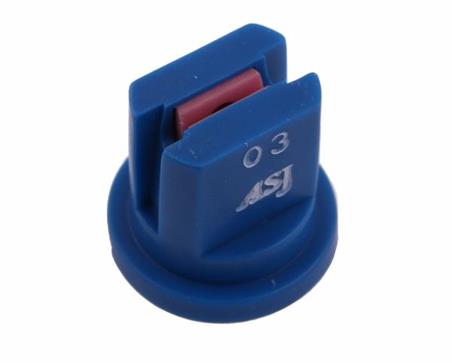Rozpylacz płaskostrumieniowy antyznoszeniowy wkładka ceramiczna niebieski Dysza LDC ASJ ( sprzedawane po 20 )-55172