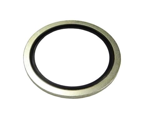 Podkładka metalowo gumowa z prowadzeniem BSP 1/4" ( sprzedawane po 100 )-47070