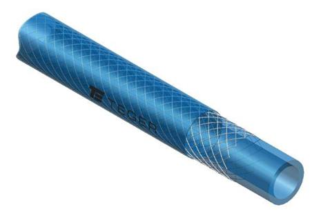 Wąż techniczny zbrojony PVC 25X4 6bar TEGER (sprzedawane po 25m)-53752