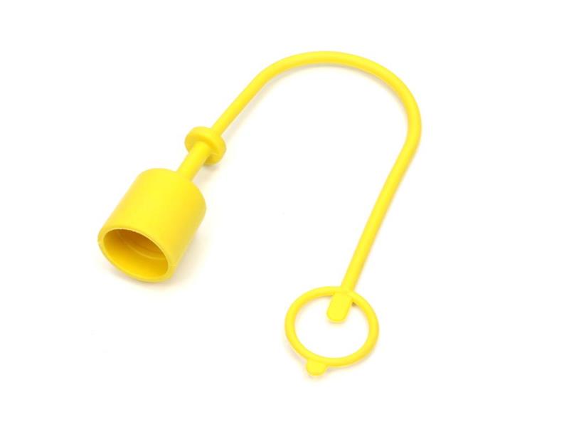 Pokrywa (zatyczka. osłona przeciwpyłowa) do WTYCZKI szybkozłącza EURO - kolor żółty VOIMA ( sprzedawane po 10 )-62766