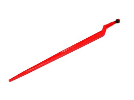 Ząb ładowacza uniwersalny czerwony Z L- 880 mm zastosowanie 5193-FT88N Tur WARYŃSKI W9132-880W-72535