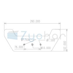 Bumper cover for lamps - 1 piece