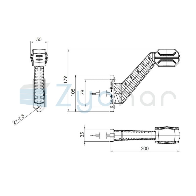 Dragon LD 2994 Begrenzungsleuchte - Links