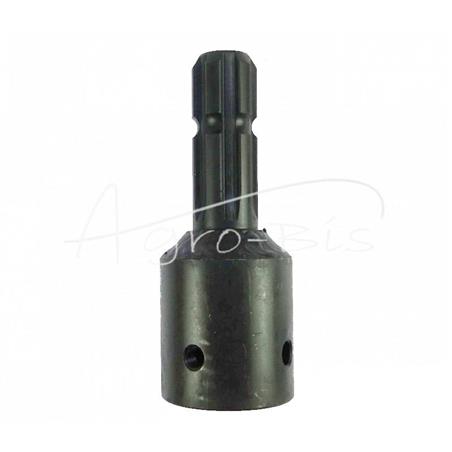 Redukcja wałka WOM adapter  na wpust otwór wew. Q 40 mm na wałek 1 3/8 " 6 wpustów MORGA-1003849