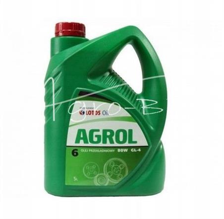 Olej Agrol 6 5L Lotos przekładniowy GL-4 SAE 80W-989991