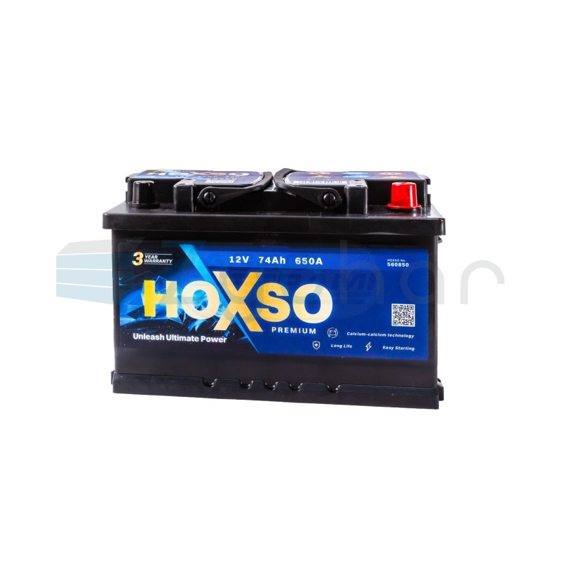 Akumulator 12V 74AH 650A 3 lata gwarancji 12V74AH650A
