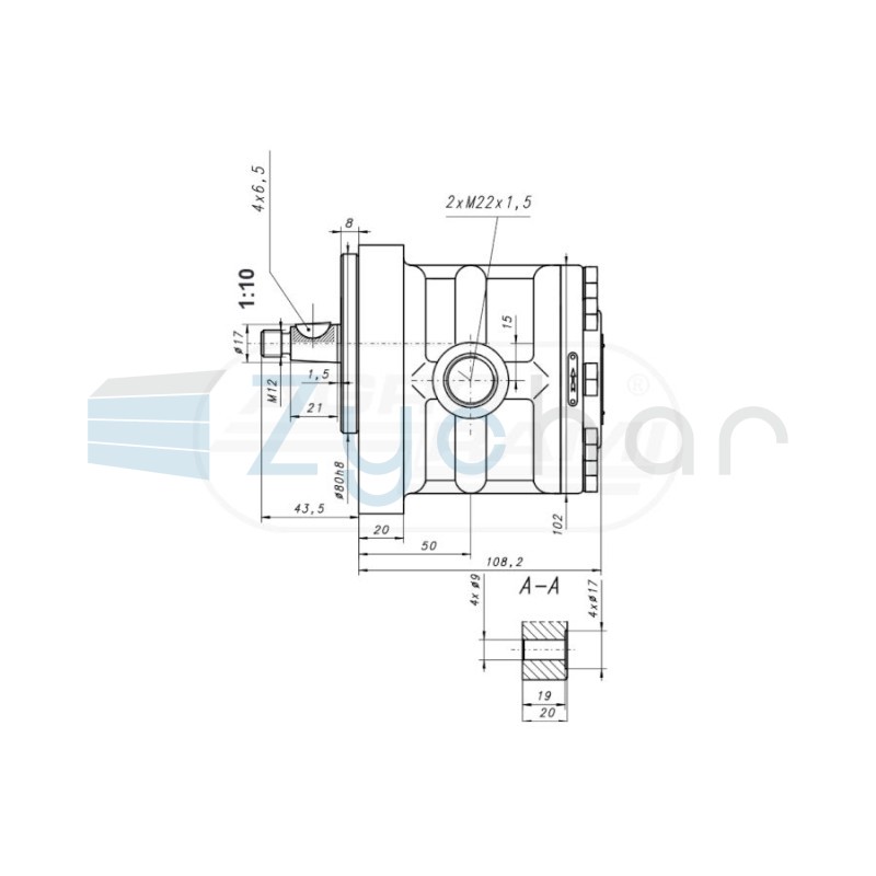 POMPA HYDRAULICZNA WISTULA PZ-18L