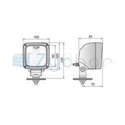 Lampa robocza LKR5FF46500 WESEM