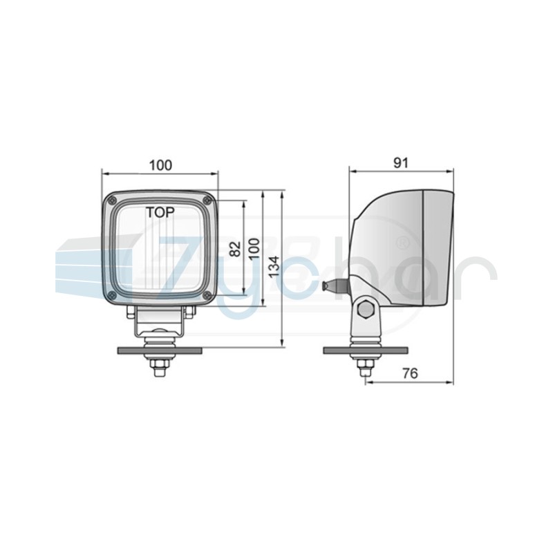 Lampa robocza LKR5FF46500 WESEM