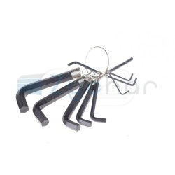 Kpl kluczy imbusowych 10szt 2-14 mm