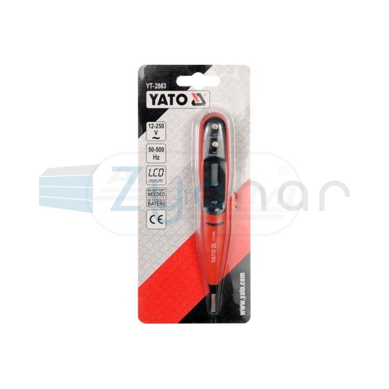 Próbnik napięcia 12-250V YT2863
