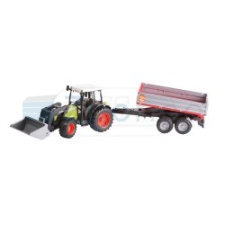 Zabawka_Traktor_Claas_Nectis_z_ladowarka_i_przyczepa_BR02112_BRUDER