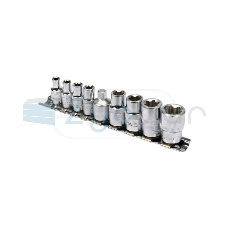 Nasadki TORX 9 części YT0520