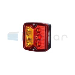 Lampa zespolona tylna LZD 2101, z oświetleniem tablicy rejestracyjnej do przyczep