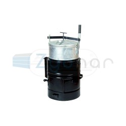 Parnik węglowy ocynk 60L 8-6593