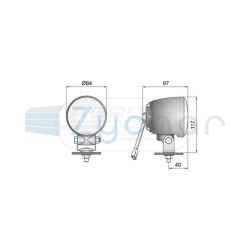 Lampa robocza LOR641552 WESEM