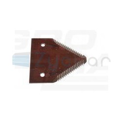 Nożyk kosy RASSPE Górno NACINANY H-83 Szer76mmOtw65mm rozsotw508mm do krawędzi 36mm - paczka 25 sztuk P49650 4181702 RS41818