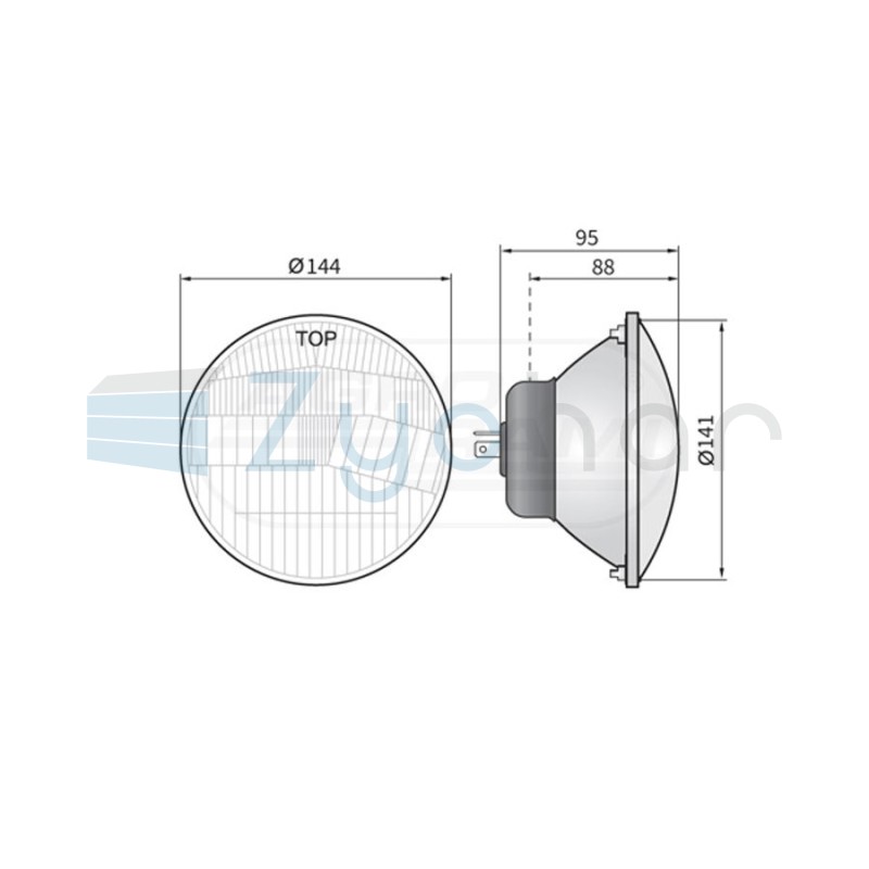 Element optyczny RE02507 931414 58115841 931414 WESEM