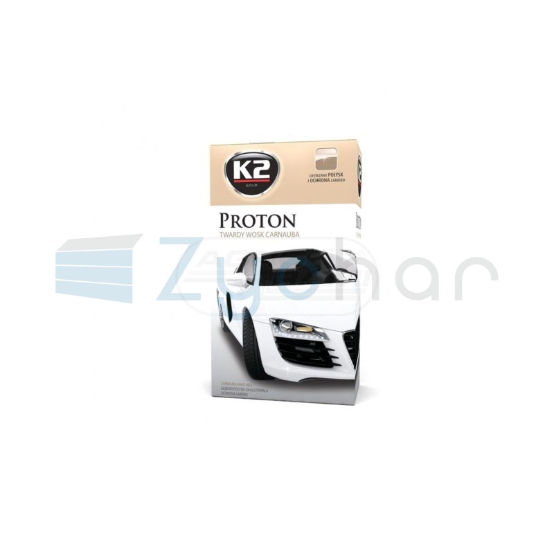 Wosk PROTON 200gąbkamikrowłókno G040