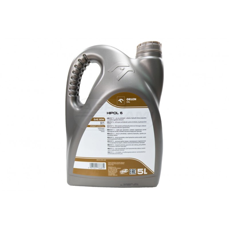 Olej przekładniowy HIPOL 6 ORLEN OIL 5 L QFO821B50