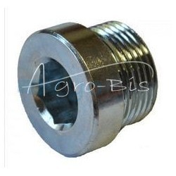 Korek hydrauliczny gwintowany calowy z gniazdem sześciokątnym - imbus 3/8"-244989667