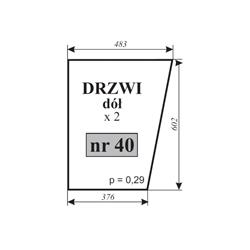 Szyba drzwi dół kabina Lubsko -347292749