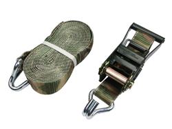Pas transportowy 6T 8m komplet z napinaczem pas 50 mm w kamuflażu z atestem TEGER-210016966