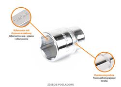 Klucz nasadowy 3/4" sześciokątny 32 mm / TEGER-1239154