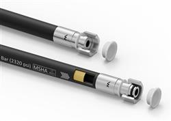 Przewód hydrauliczny gładki z uszczelnieniem - 160 bar gwint M22x1.5 prosta stożek/prosta płasko  L-1000mm DN12-1SN 16.0MPa Wary