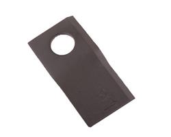 Nóż. nożyk kosiarka lewy 100X50X4mm otwór 21 zastosowanie RS100 Samasz WARYŃSKI ( sprzedawane po 25 )-1222775