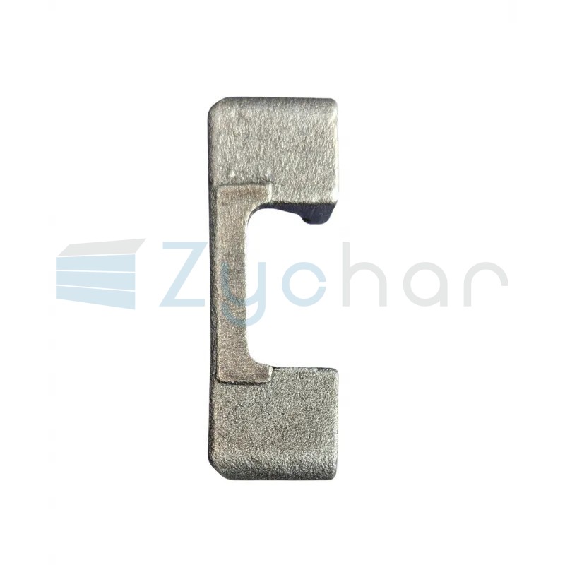 Aluminum side wall closure, recessed clip - T type