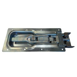 Aluminum side wall closure, recessed clip - T type