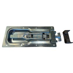 Seitenschließender Aluminium-Clip, versenkt – T-Typ