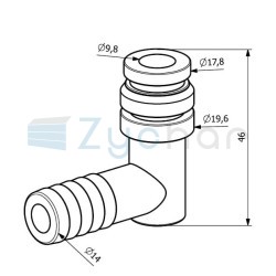 Wtyczka kątowa opryskiwacz AP24WK 221544-347290363