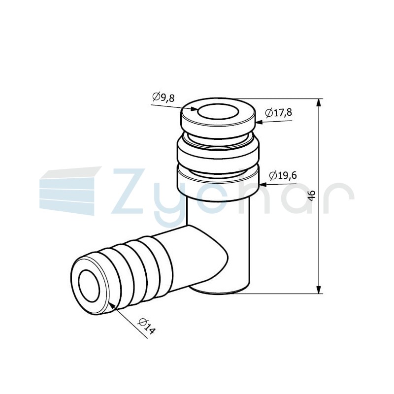 Wtyczka kątowa opryskiwacz AP24WK 221544-347290363