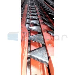 Kosa noże nacinane z wierzchu W80/2,5 L-4,20m Bizon Z-056 Super, Z-058 Rekord GERLACH-347293344