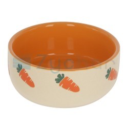 Miska ceramiczna dla gryzoni, 250 ml, beżowy/pomarańczowy, Kerbl-347397614