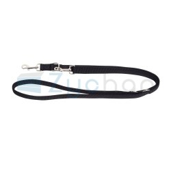 Smycz dla psa Miami Plus, 200 cm x 25 mm, czarna, Kerbl-347397155