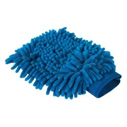 Rękawica do czyszczenia sierści, niebieska 20x15cm, mikrofibra, Kerbl-347393869