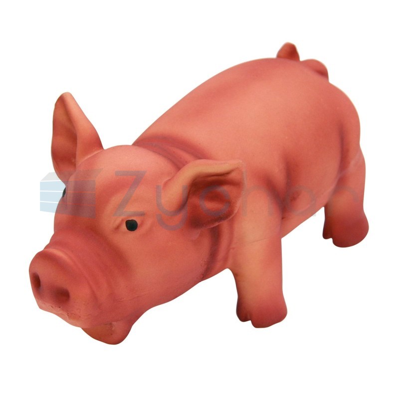 Zabawka dla psa, lateksowa świnka, chrząkająca, 15 cm, Kerbl-347397275