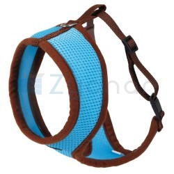 Szelki dla kota ze smyczą, 120 cm, niebieskie, Kerbl-347397169