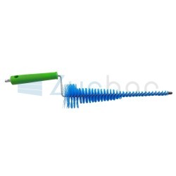 Szczotka do gum strzykowych, 3 stopniowa, zielony/niebieski, 44 cm-347406159