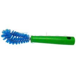 Szczotka do gum strzykowych, kołnierzowa, 20 cm, zielony/niebieski, nowy typ-347406297