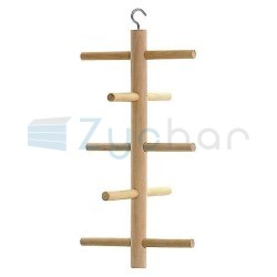 Drabinka dla papug, drewniana, 25 cm, Kerbl-347393268