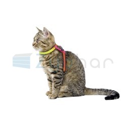 Szelki dla kota ze smyczą Rainbow, 120 cm x 10 mm, Kerbl-347397354