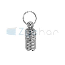 Adresówka zamykana, srebrna, 22 mm, Kerbl-347397370