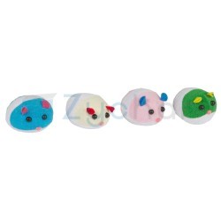 Zabawka dla kota, Myszki frotte, 7 cm, różne kolory, Kerbl-347397409