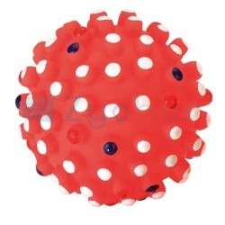 Zabawka dla psa, piłka z winylu z wypustkami, 10 cm, Kerbl-347392855