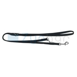 Smycz dla psa Miami, 200 cm x 15 mm, czarna, Kerbl-347397230