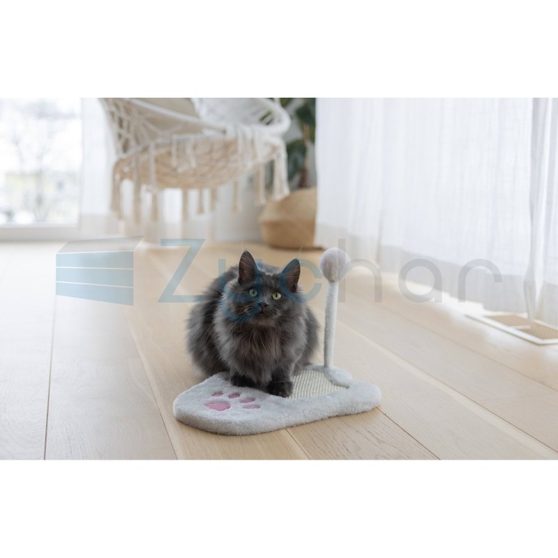 Drapak dla kota Paw, 36 cmm, biało-różowy, Kerbl-347399827